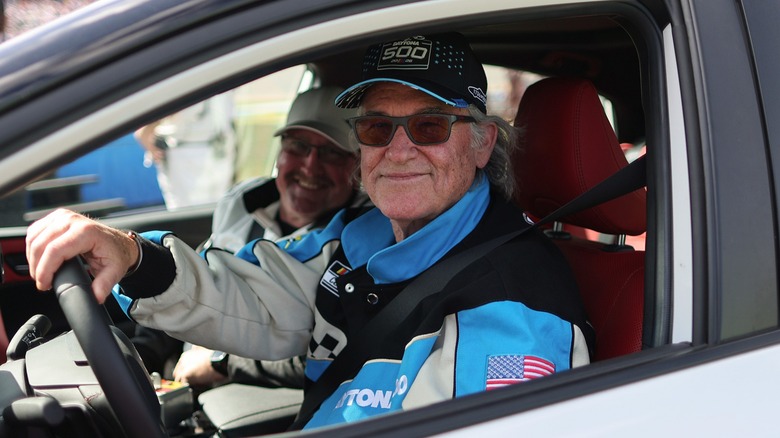 Kurt Russell at the Daytona 500