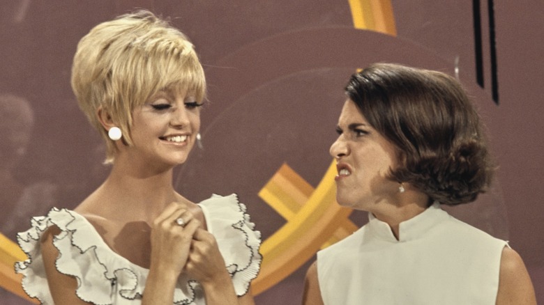 Goldie Hawn and Ruth Buzzi perform on 