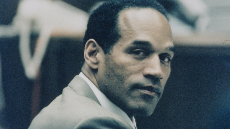 O.J. Simpson during murder trial