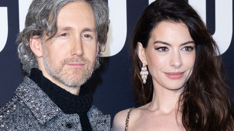 Anne Hathaway and Adam Shulman