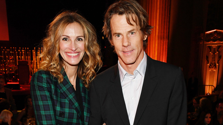 Julia Roberts with Daniel Moder smiling