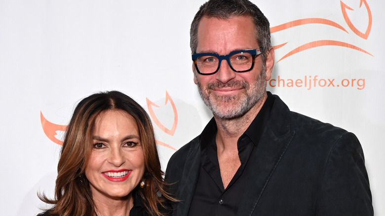 Mariska Hargitay and Peter Hermann