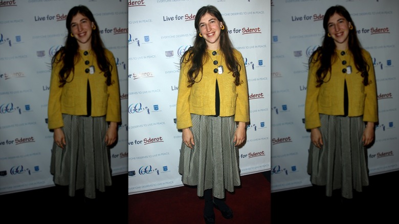 Mayim Bialik smiling