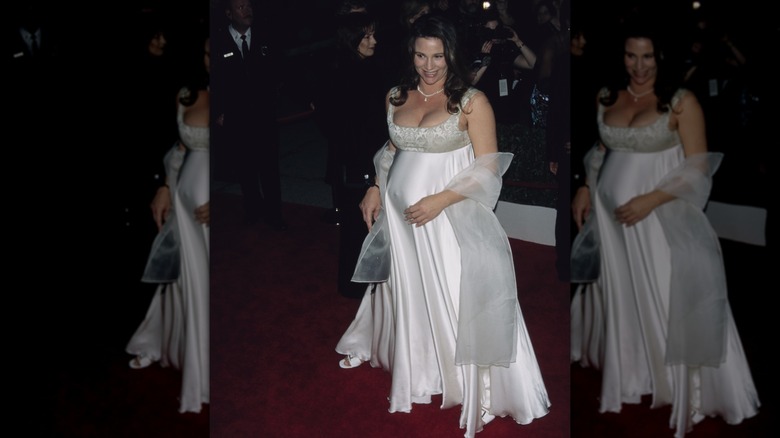 Keely Shaye Smith smiling and tilting her head down