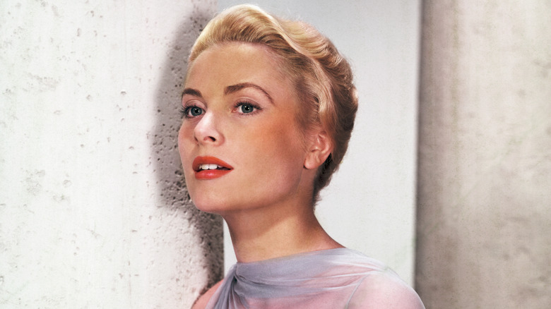 Grace Kelly posing