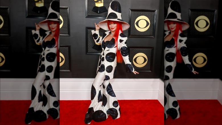 Shania Twain on the red carpet