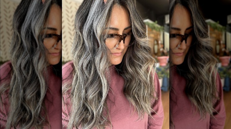 Gray Blending Hair Color for Blondes - wide 8