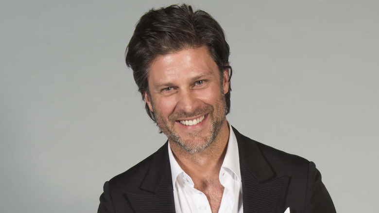 Greg Vaughan smiling