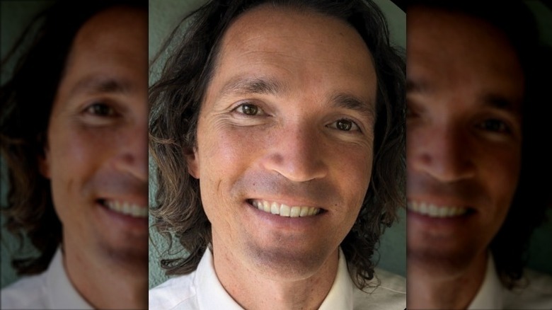 Closeup of Christopher Peck smiling