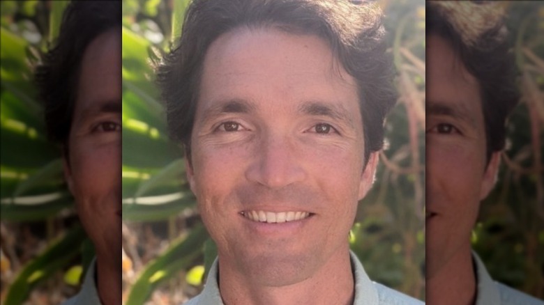 Closeup of Christopher Peck smiling