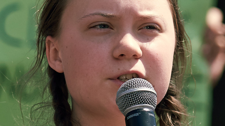 Activist Greta Thunberg rally speech
