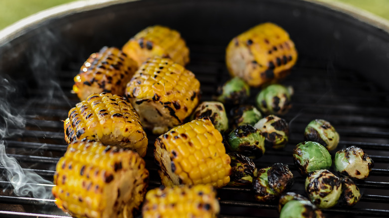 Grilling food