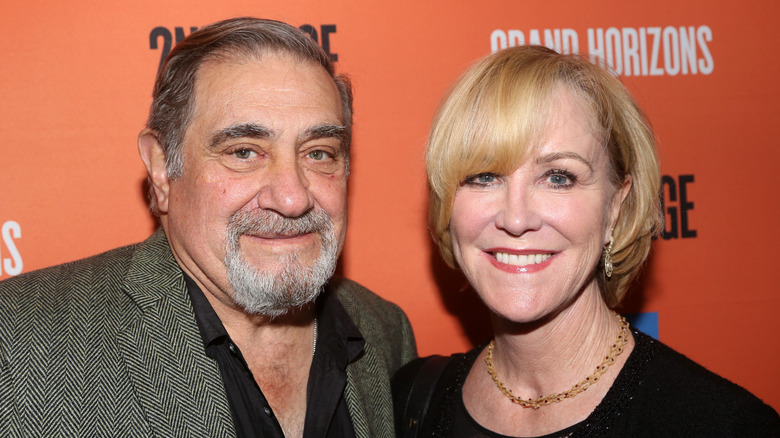 Dan Lauria and Joanna Kerns smiling together in 2020.