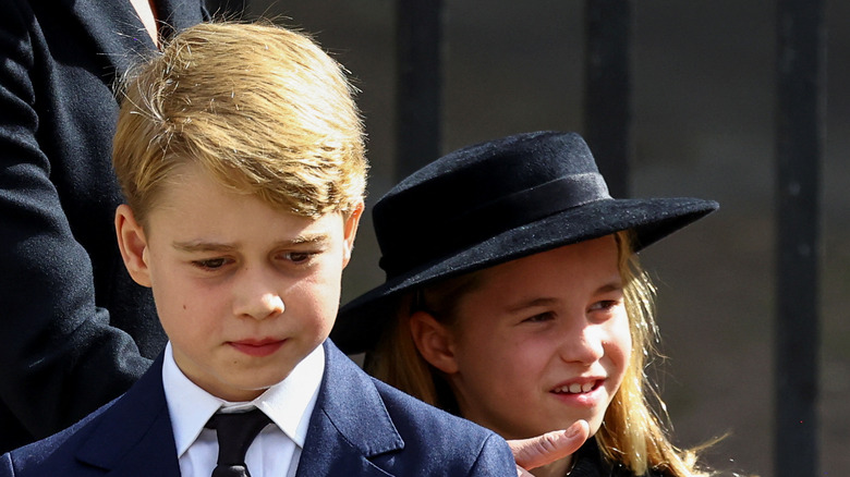 Princess Charlotte and Prince George 