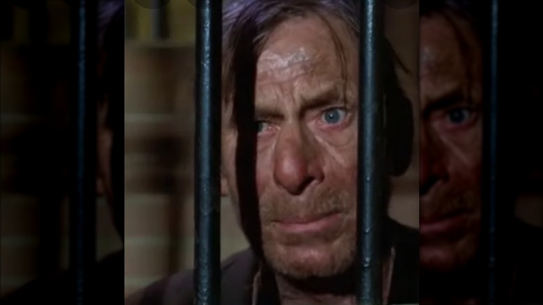 James Nusser in a scene from "Gunsmoke"