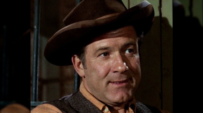 Ted Jordan as Nathan Burke in an episode of "Gunsmoke"