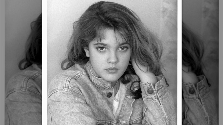 Drew Barrymore poses for a headshot