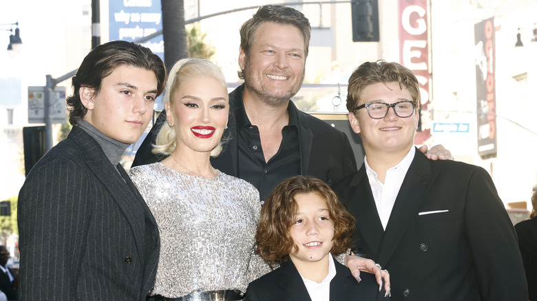 Gwen Stefani's Son Kingston Nails Gavin Rossdale's Signature Look In ...