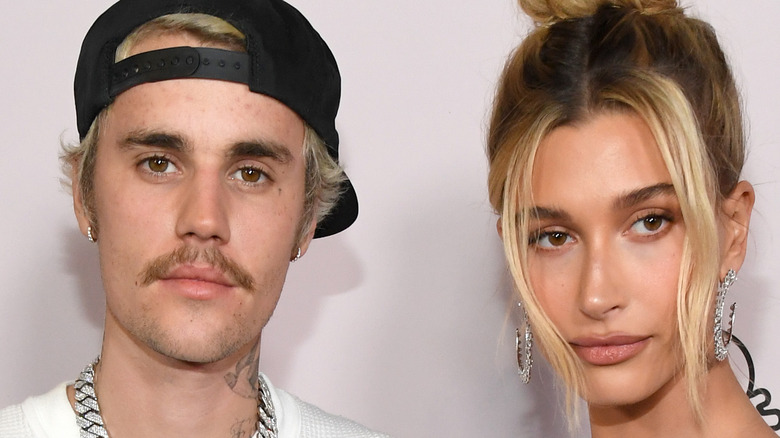 Hailey Baldwin and husband Justin Bieber.