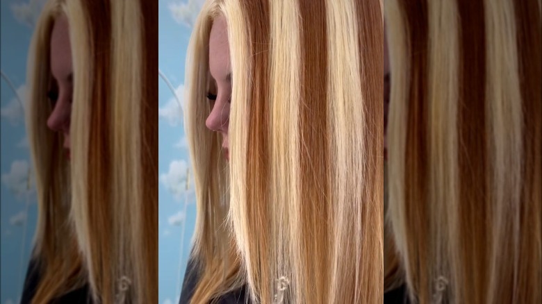 Striped hair trend