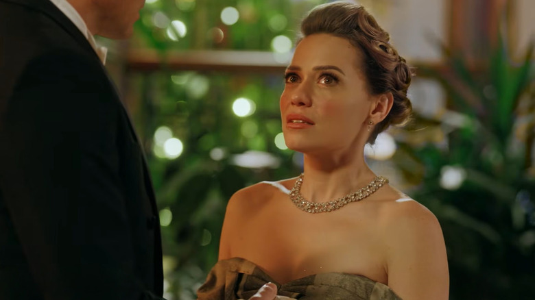 Hallmark Christmas movie "A Biltmore Christmas," starring Bethany Joy Lenz as Lucy Collins.