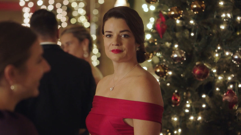 Hallmark Christmas film "Christmas by Starlight," starring Kimberley Sustad as Annie Park.