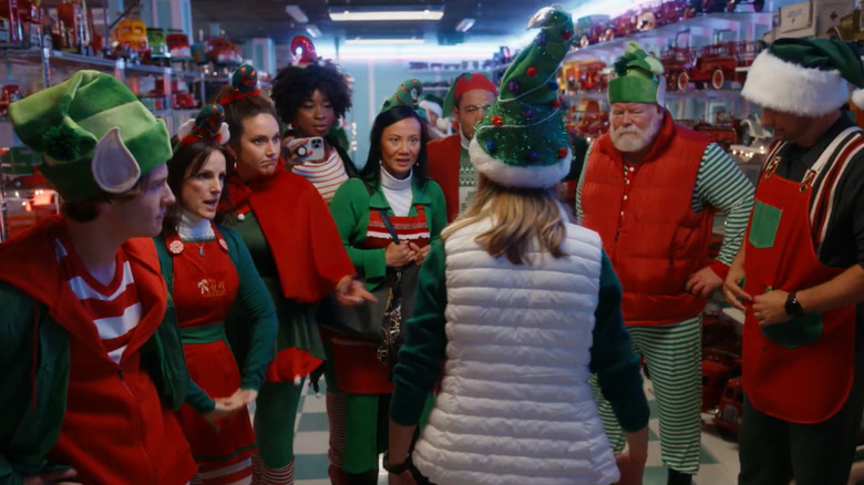 Hallmark Christmas movie "Holiday Road," starring Sara Canning as Dana.