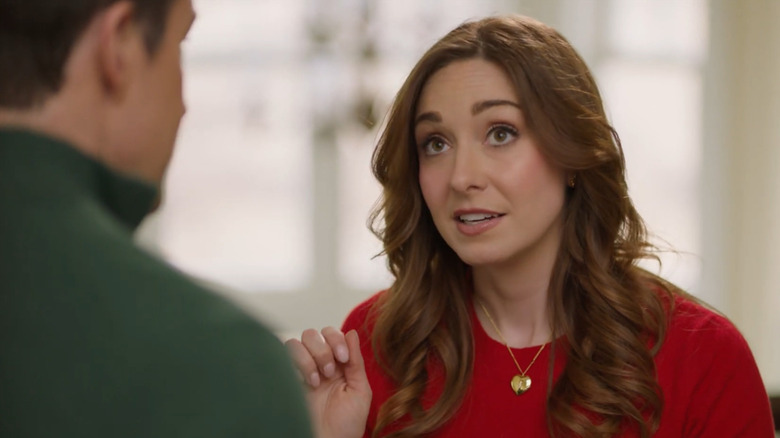 Hallmark Christmas movie "'Twas the Date Before Christmas," starring Amy Groening.