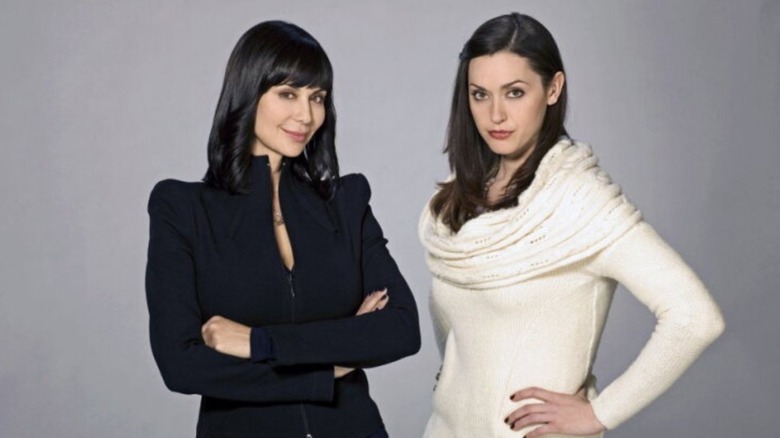 Catherine Bell and Sarah Power in The Good Witch's Family