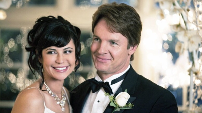 Catherine Bell and Chris Potter in The Good Witch's Gift