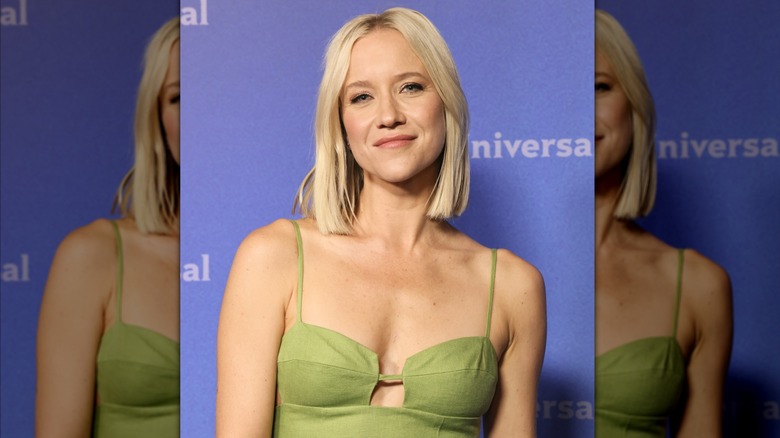 Jessy Schram attending the TCA Summer Press Tour in 2024.
