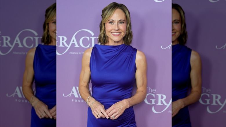 Nikki DeLoach attending the Gracie Awards gala in 2026.