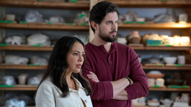 Janel Parrish as Tee and Chris McNally as Will in "Two For Tee."