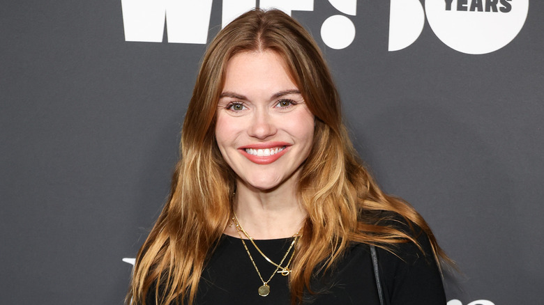 Holland Roden smiling in close-up