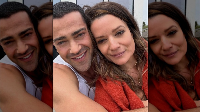Jesse Metcalfe and Kimberley Sustad in a selfie in August 2026