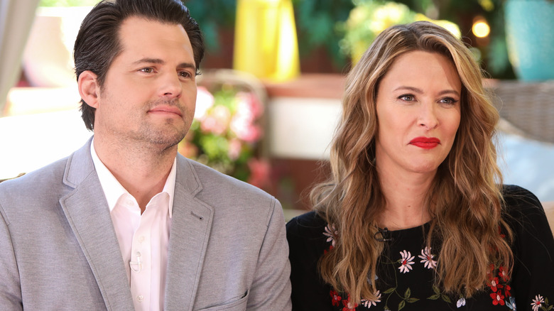 Kristoffer Polaha and Jill Wagner