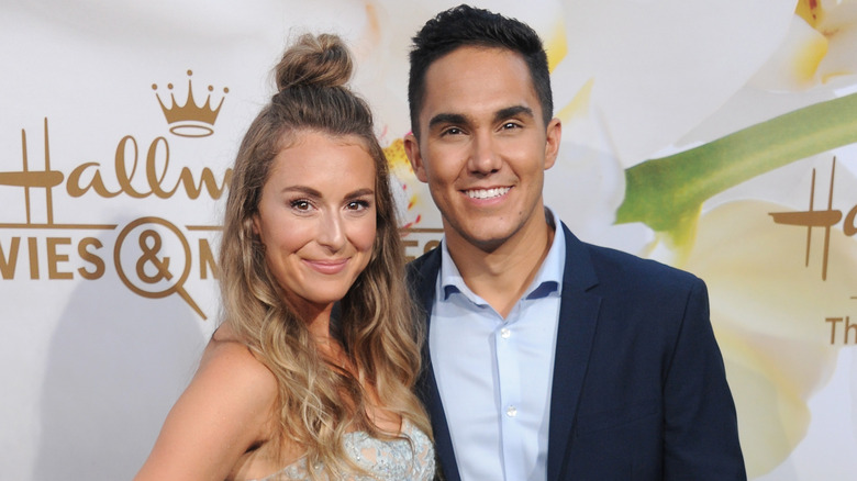 Alexa and Carlos PenaVega at Hallmark event