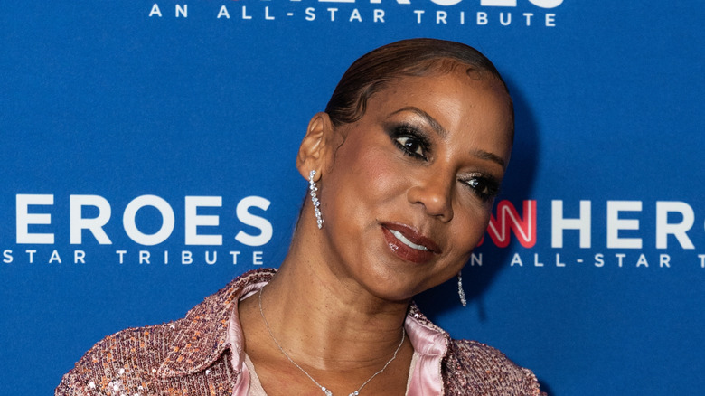 Holly Robinson Peete attending an event