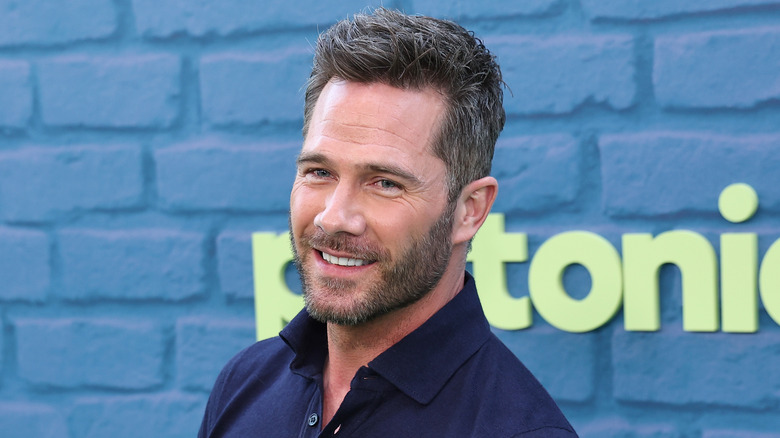 Luke MacFarlane smiling