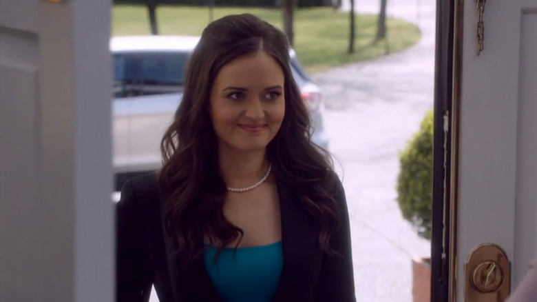 Danica McKellar in the Hallmark movie 