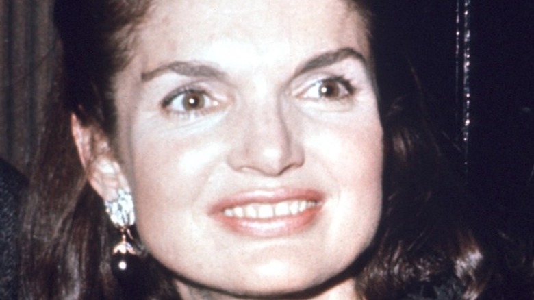 Jackie Kennedy smiling