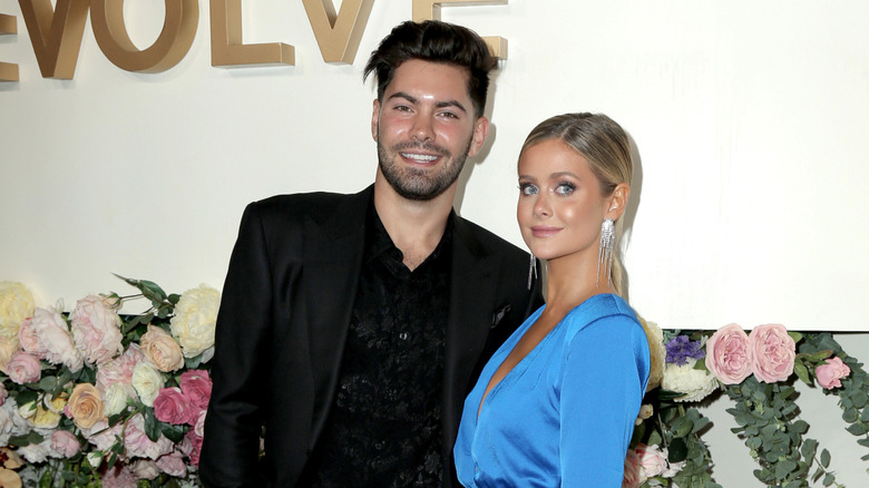 Hannah Godwin posing with Dylan Barbour