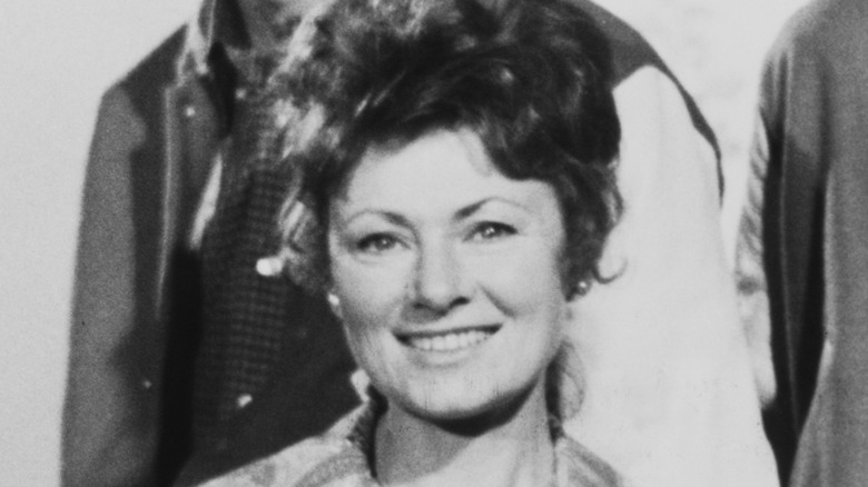 Marion Ross posing as Mrs. Cunningham in 1975