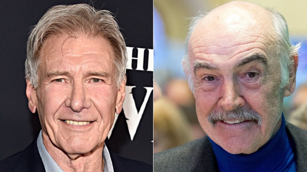 Harrison Ford and Sean Connery