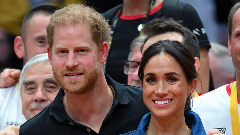 Prince Harry and Meghan Markle at Invictus Games
