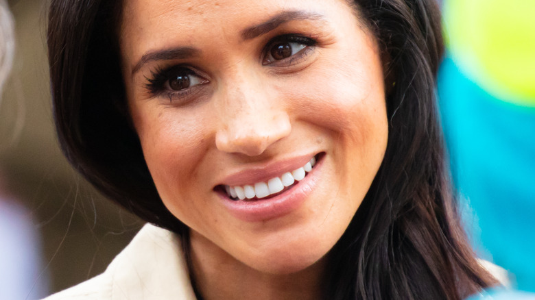 Meghan Markle smiling