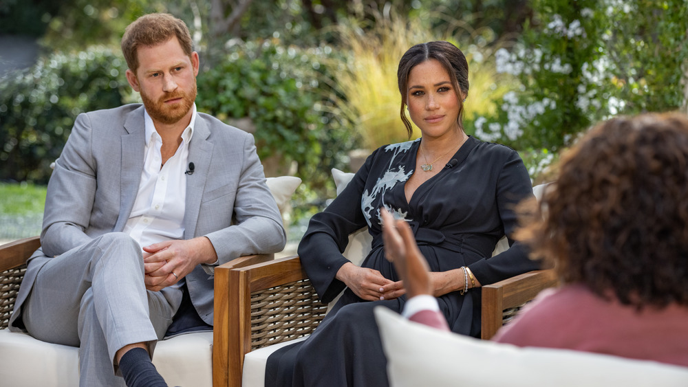 Oprah Winfrey interviews Harry and Meghan