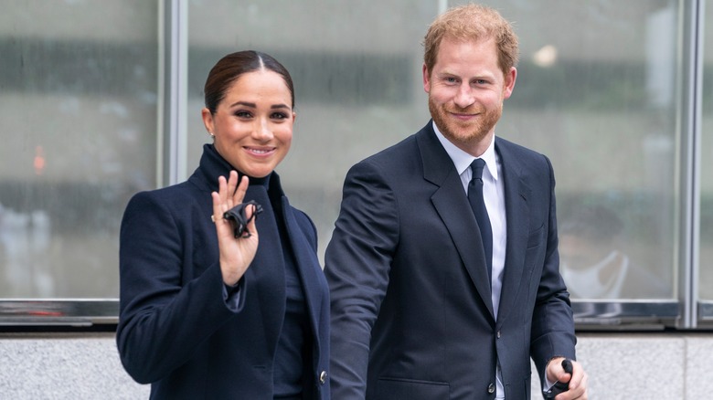 Harry and Meghan in New York City