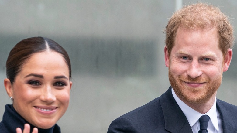 Harry and Meghan at the Freedom Tower