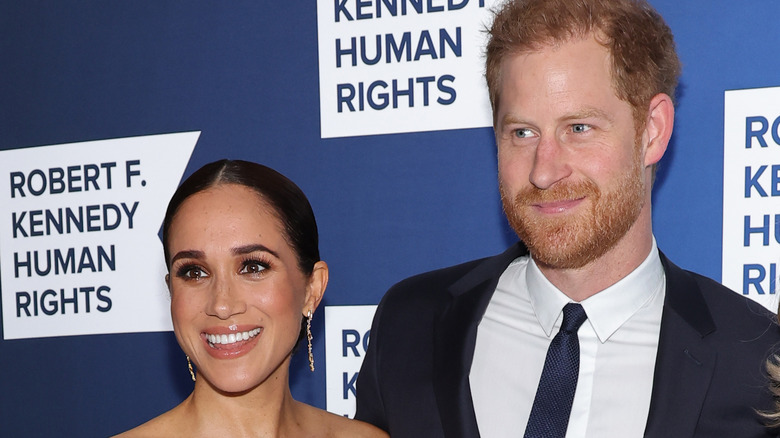 Meghan and Harry at RFK Human Rights event